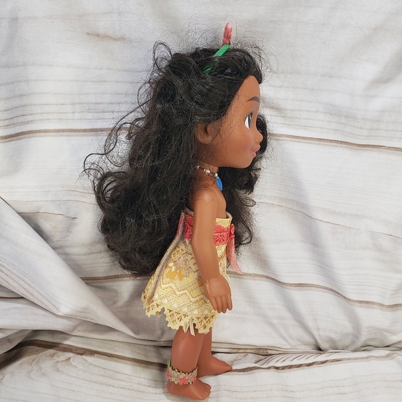 Disney Moana Posable Adventure Doll Plastic Jakks Pacific 14 Inch - Picture 8 of 12